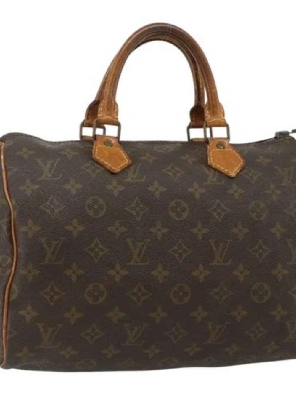 LOUIS VUITTON Monogram Speedy 30 Hand Bag M41526 LV Auth 176720